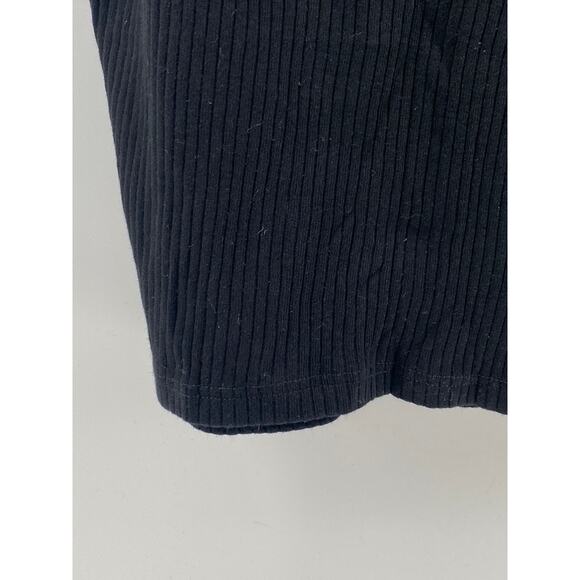 RIVER ISLAND Women's Black Wide-Rib Lace-Trim V-Neck Tank Top SZ 12 - Picture 6 of 11